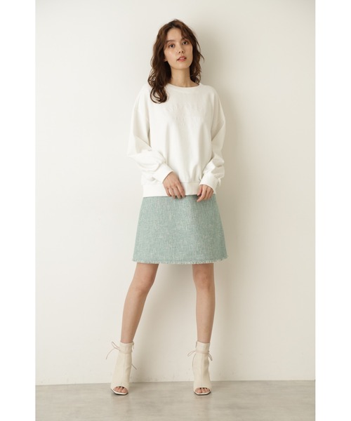 JILL STUART(ジルスチュアート)の「◆コルニースウェット(スウェット・レディース・ホワイト/ブルー・FREE)」の13枚目の写真