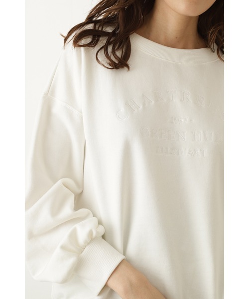 JILL STUART(ジルスチュアート)の「◆コルニースウェット(スウェット・レディース・ホワイト/ブルー・FREE)」の3枚目の写真