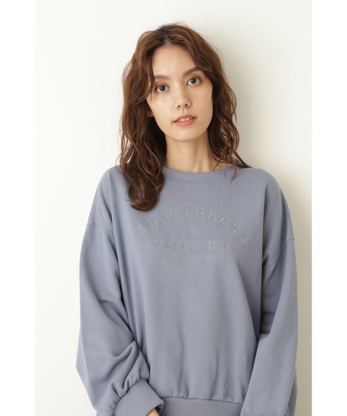 JILL STUART(ジルスチュアート)の「◆コルニースウェット(スウェット・レディース・ホワイト/ブルー・FREE)」の14枚目の写真