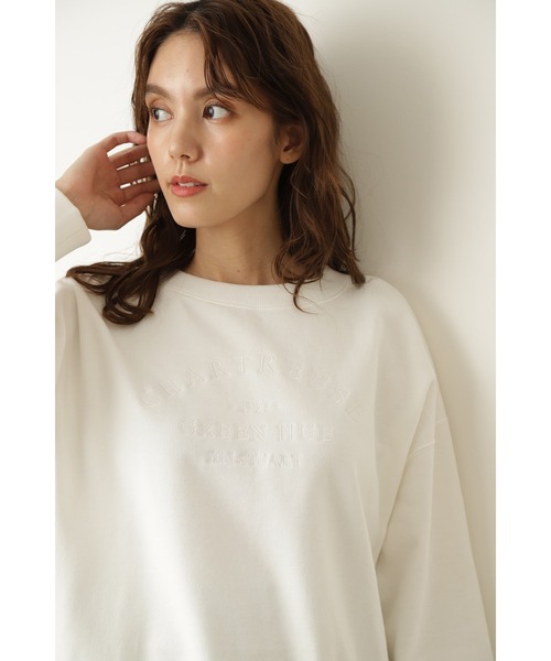 JILL STUART(ジルスチュアート)の「◆コルニースウェット(スウェット・レディース・ホワイト/ブルー・FREE)」の11枚目の写真