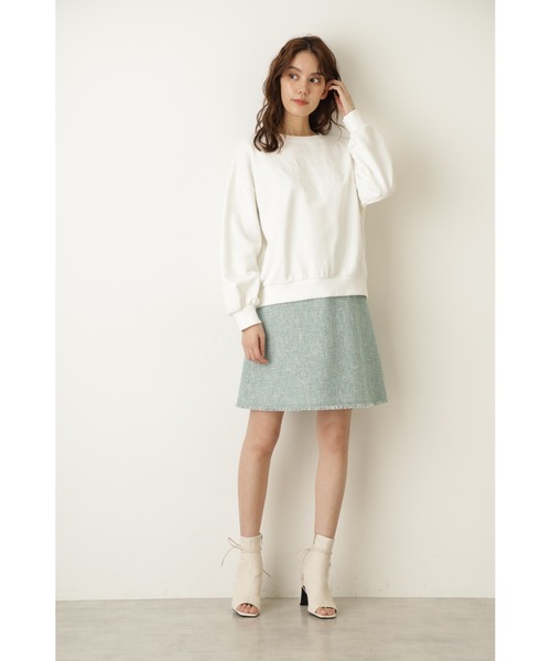 JILL STUART(ジルスチュアート)の「◆コルニースウェット(スウェット・レディース・ホワイト/ブルー・FREE)」の9枚目の写真