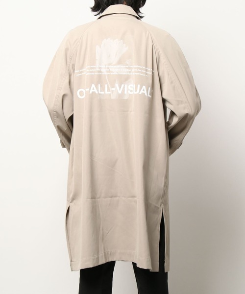 A4A（エーフォーエー）の「A4A/エーフォーエー/ステンカラーコート（ステンカラーコート・メンズ・ブラック/ベージュ・MEDIUM/LARGE）」の14枚目の写真