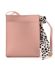 DRESKIP | スカーフ付きスクエアショルダー(ショルダーバッグ)