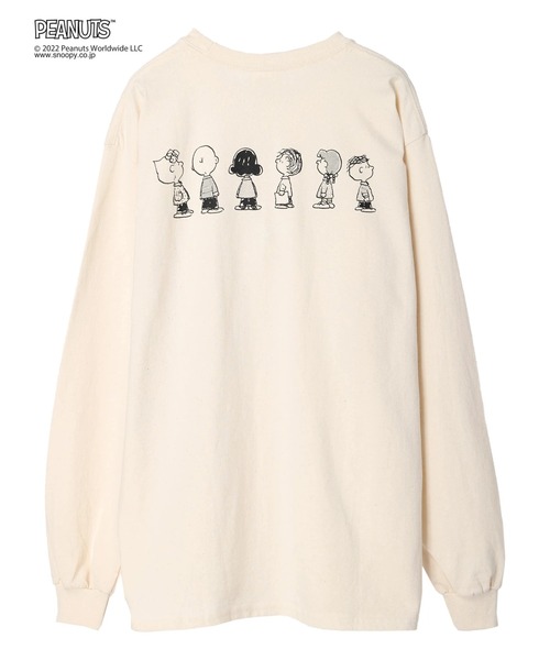 Green Parks(グリーンパークス)の「■SNOOPY ダンスロンT*(Tシャツ/カットソー・レディース・ナチュラル・FREE)」の16枚目の写真