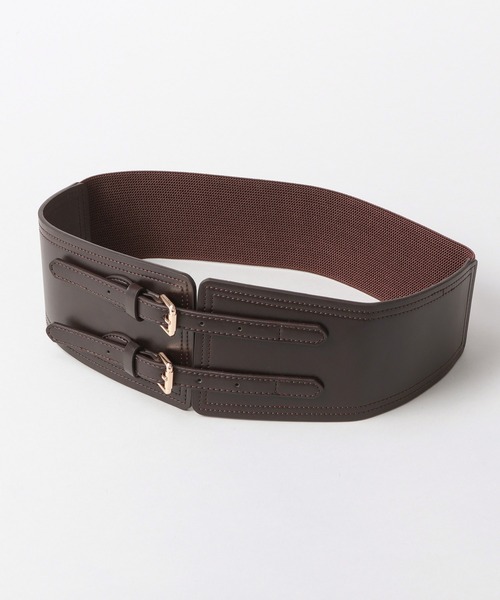 カヤ（カヤ）の「【カヤ】革乃帯ベルト（ベルト・レディース・ブラック/ブラウン・FREE）」の7枚目の写真