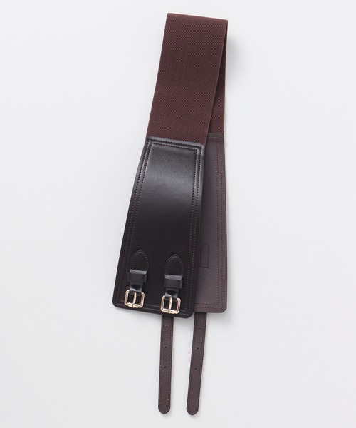 カヤ（カヤ）の「【カヤ】革乃帯ベルト（ベルト・レディース・ブラック/ブラウン・FREE）」の9枚目の写真