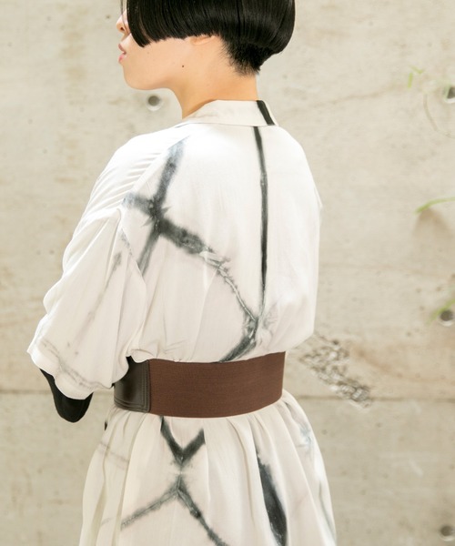 カヤ（カヤ）の「【カヤ】革乃帯ベルト（ベルト・レディース・ブラック/ブラウン・FREE）」の14枚目の写真