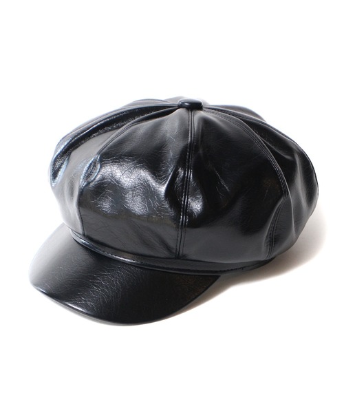 one way（ワンウェイ）の「6枚ハギキャスケット（キャスケット・レディース・ブラック/ホワイト系その他・FREE）」の2枚目の写真