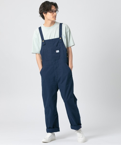 PARROTT CANVAS（パロットキャンバス）の「PARROTT CANVAS/パロットキャンバス グリーンビルオーバーオール（サロペット/オーバーオール・レディース・キナリ/ネイビー/モカ/ブルー/イエロー・S/M/L）」の12枚目の写真