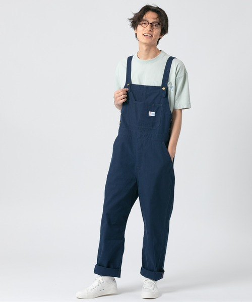 PARROTT CANVAS（パロットキャンバス）の「PARROTT CANVAS/パロットキャンバス グリーンビルオーバーオール（サロペット/オーバーオール・レディース・キナリ/ネイビー/モカ/ブルー/イエロー・S/M/L）」の10枚目の写真