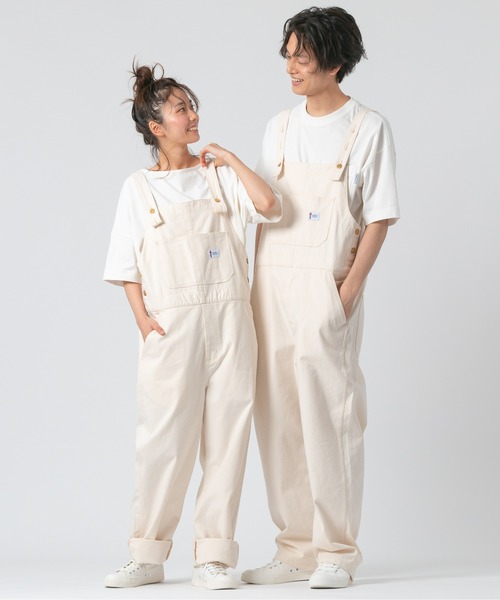 PARROTT CANVAS（パロットキャンバス）の「PARROTT CANVAS/パロットキャンバス グリーンビルオーバーオール（サロペット/オーバーオール・レディース・キナリ/ネイビー/モカ/ブルー/イエロー・S/M/L）」の18枚目の写真