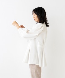 Sono（ソーノ）の「【SONO/ソーノ】パフィースリーブ タックフレア 