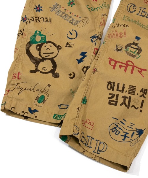 go slow caravan（ゴースローキャラバン）の「CANVAS PT. HIKING WIDE TAPERED PANTS（その他パンツ・メンズ・ベージュ/ライトグレー/ブラック・X-LARGE/MEDIUM/LARGE）」の10枚目の写真