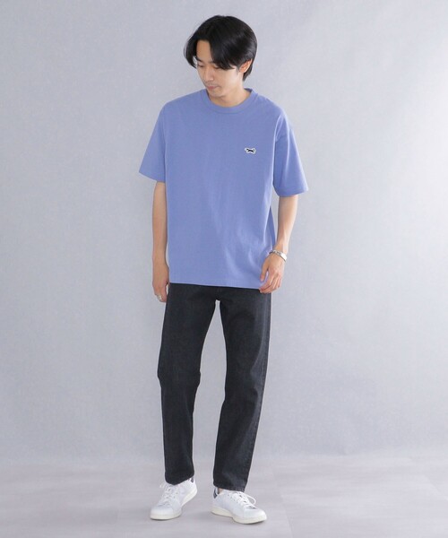 ボーダーズ　Tシャツ　ネイビー　36 PENNEYS（ぺニーズ）の「*【SHIPS別注】PENNEYS: FOX ロゴ