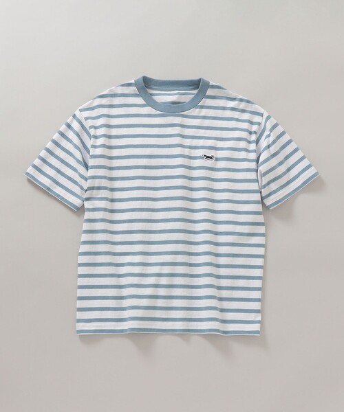 PENNEYS(ぺニーズ)の「*【SHIPS別注】PENNEYS: FOX ロゴ ワッペン ソリッド / ボーダー Tシャツ(Tシャツ/カットソー・メンズ・ホワイト/ネイビー/グリーン/ライトブルー/ホワイト系その他/ダークブルー・SMALL/MEDIUM/LARGE/X-LARGE)」の18枚目の写真