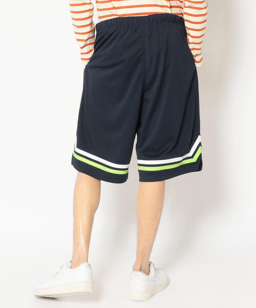 AVIREX(アヴィレックス)の「【直営店限定】MESH BASCKETBALL SHORT/ メッシュバスケットボールショーツ(その他パンツ・メンズ・ネイビー/ホワイト/ブラック・LARGE/MEDIUM/XL)」の9枚目の写真