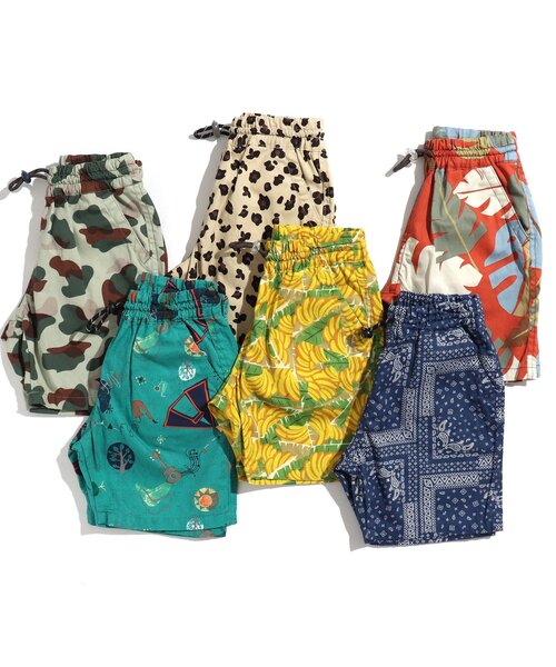 BREEZE（ブリーズ）の「ウエストコード総柄ハーフパンツ 5分丈（その他パンツ・キッズ・オレンジ/ネイビー/ベージュ/グリーン/ターコイズブルー/イエロー・110/130/80/90/120/140/100）」の13枚目の写真