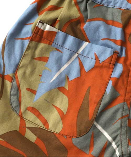 BREEZE（ブリーズ）の「ウエストコード総柄ハーフパンツ 5分丈（その他パンツ・キッズ・オレンジ/ネイビー/ベージュ/グリーン/ターコイズブルー/イエロー・110/130/80/90/120/140/100）」の21枚目の写真