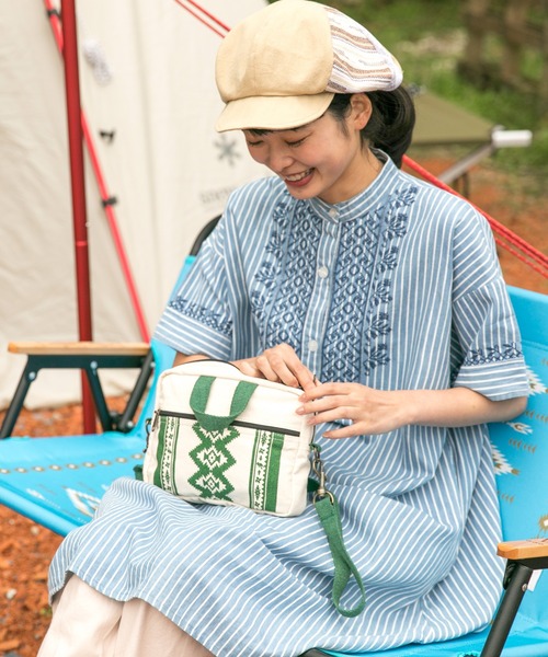 チャイハネ（チャイハネ）の「【チャイハネ】カーチスキャスケット（キャスケット・メンズ・ブラック/ベージュ/ブルー・FREE）」の7枚目の写真