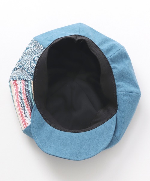 チャイハネ（チャイハネ）の「【チャイハネ】カーチスキャスケット（キャスケット・メンズ・ブラック/ベージュ/ブルー・FREE）」の10枚目の写真