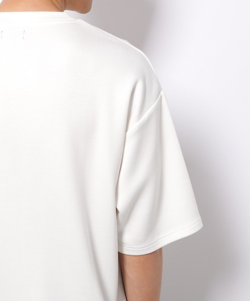 LAKOLE（ラコレ）の「ダンボールパネルTシャツ / 268127（Tシャツ/カットソー・メンズ・ホワイト/グリーン/ベージュ/グレー・MEDIUM/LARGE/X-LARGE）」の11枚目の写真