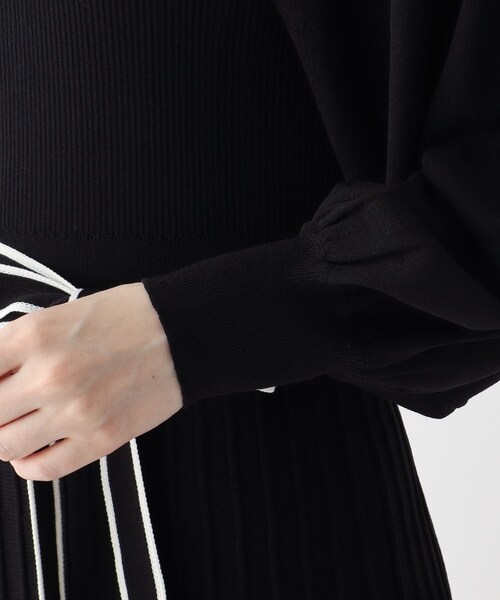 index（インデックス）の「◆ニットアップボレロ【WEB限定カラー・サイズ】（カーディガン/ボレロ・レディース・ナチュラル/グリーン/ホワイト系9/ブラック・40/38/36）」の9枚目の写真