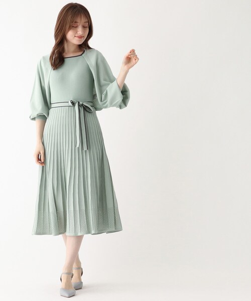 index（インデックス）の「◆ニットアップボレロ【WEB限定カラー・サイズ】（カーディガン/ボレロ・レディース・ナチュラル/グリーン/ホワイト系9/ブラック・40/38/36）」の15枚目の写真