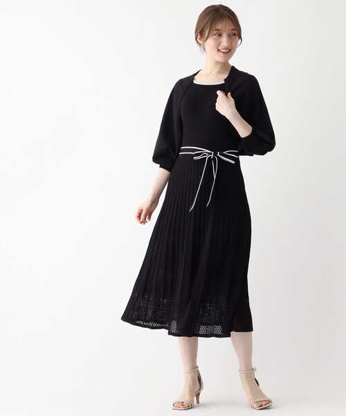 index（インデックス）の「◆ニットアップボレロ【WEB限定カラー・サイズ】（カーディガン/ボレロ・レディース・ナチュラル/グリーン/ホワイト系9/ブラック・40/38/36）」の16枚目の写真