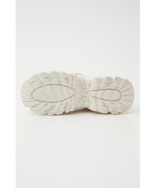 SLY（スライ）の「CHUNKY SOLE SNEAKER チャンキーソールスニーカー ボリュームソール 厚底（スニーカー・レディース・アイボリー/ブラック・MEDIUM/SMALL/LARGE）」の11枚目の写真