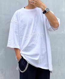 TRUSS/CROSS&STITCH / オープンエンド マックスウェイト メンズオーバーTシャツ / OE1401