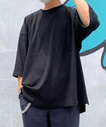 TRUSS/CROSS&STITCH / オープンエンド マックスウェイト メンズオーバーTシャツ / OE1401