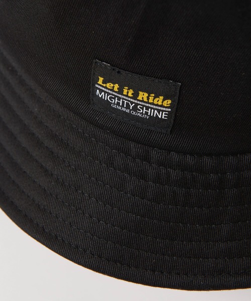 LET IT RIDE(レットイットライド)の「LET IT RIDE BUCKET HAT 1223505 MIGHTY SHINE コラボ レットイットライド マイティシャイン(ハット・メンズ・ホワイト/ブラック・FREE)」の5枚目の写真
