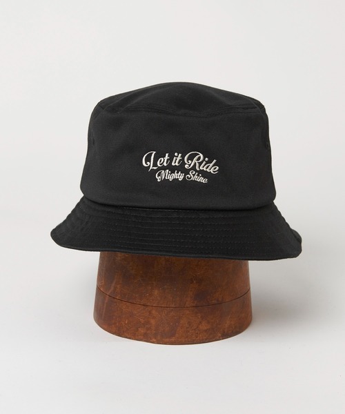 LET IT RIDE(レットイットライド)の「LET IT RIDE BUCKET HAT 1223505 MIGHTY SHINE コラボ レットイットライド マイティシャイン(ハット・メンズ・ホワイト/ブラック・FREE)」の6枚目の写真