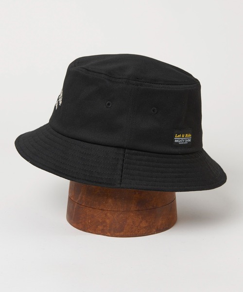LET IT RIDE(レットイットライド)の「LET IT RIDE BUCKET HAT 1223505 MIGHTY SHINE コラボ レットイットライド マイティシャイン(ハット・メンズ・ホワイト/ブラック・FREE)」の8枚目の写真