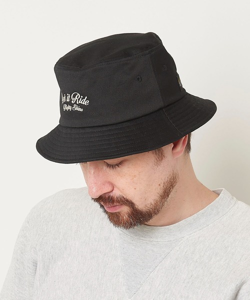 LET IT RIDE(レットイットライド)の「LET IT RIDE BUCKET HAT 1223505 MIGHTY SHINE コラボ レットイットライド マイティシャイン(ハット・メンズ・ホワイト/ブラック・FREE)」の21枚目の写真
