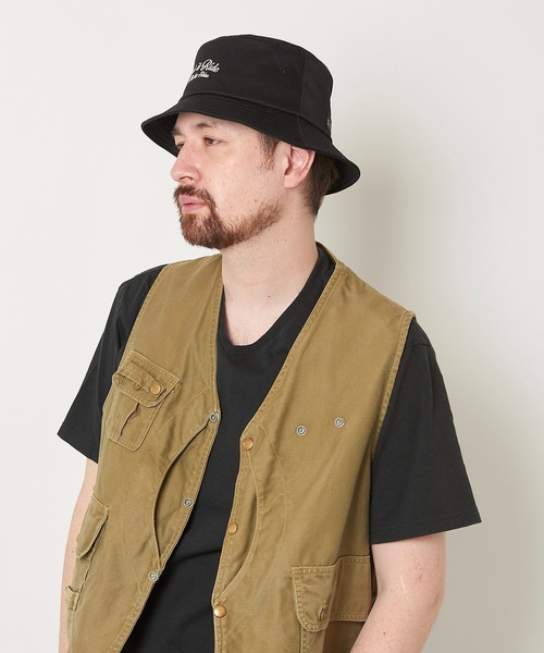 LET IT RIDE(レットイットライド)の「LET IT RIDE BUCKET HAT 1223505 MIGHTY SHINE コラボ レットイットライド マイティシャイン(ハット・メンズ・ホワイト/ブラック・FREE)」の13枚目の写真