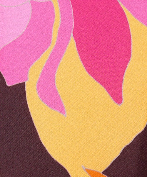 36Quatre-Neuf（カトルナフ）の「Roseannaフラワープリントパンツ（その他パンツ・レディース・オレンジ・フリー）」の12枚目の写真