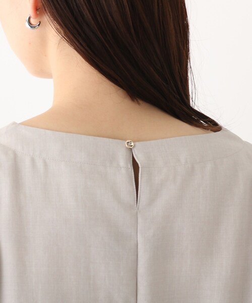 index（インデックス）の「◆【新色追加】タンブラーブッチャーフリルスリーブブラウス【WEB限定カラー・サイズ】（シャツ/ブラウス・レディース・ライトグレー/ピンク/パープル系1/ブルー/ネイビー/グレー/ライトブルー/マスタード・42/36/40/38）」の21枚目の写真