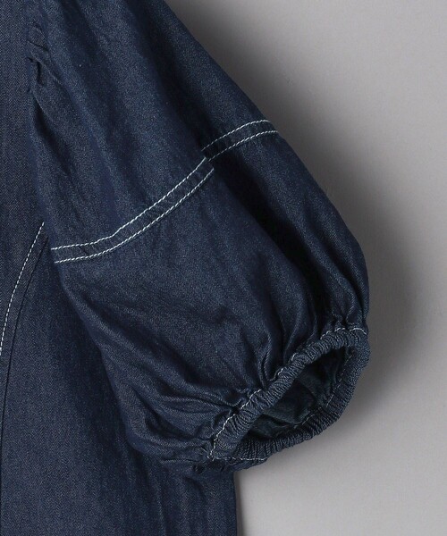 FREAK'S STORE（フリークスストア）の「デニムパフスリーブブラウス