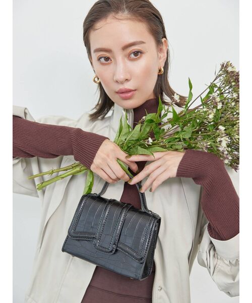 COTORICA（コトリカ）の「【THE DAYZ TOKYO】ミドル丈ミリタリーブルゾン（ブルゾン・レディース・ライトグレー/ブラック/カーキ・FREE）」の10枚目の写真