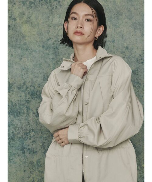 COTORICA（コトリカ）の「【THE DAYZ TOKYO】ミドル丈ミリタリーブルゾン（ブルゾン・レディース・ライトグレー/ブラック/カーキ・FREE）」の14枚目の写真