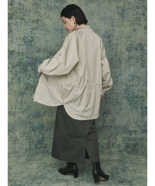 COTORICA（コトリカ）の「【THE DAYZ TOKYO】ミドル丈ミリタリーブルゾン（ブルゾン・レディース・ライトグレー/ブラック/カーキ・FREE）」の11枚目の写真
