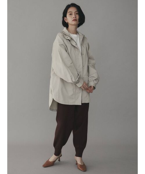 COTORICA（コトリカ）の「【THE DAYZ TOKYO】ミドル丈ミリタリーブルゾン（ブルゾン・レディース・ライトグレー/ブラック/カーキ・FREE）」の8枚目の写真