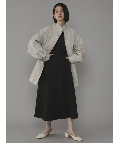 COTORICA（コトリカ）の「【THE DAYZ TOKYO】ミドル丈ミリタリーブルゾン（ブルゾン・レディース・ライトグレー/ブラック/カーキ・FREE）」の18枚目の写真