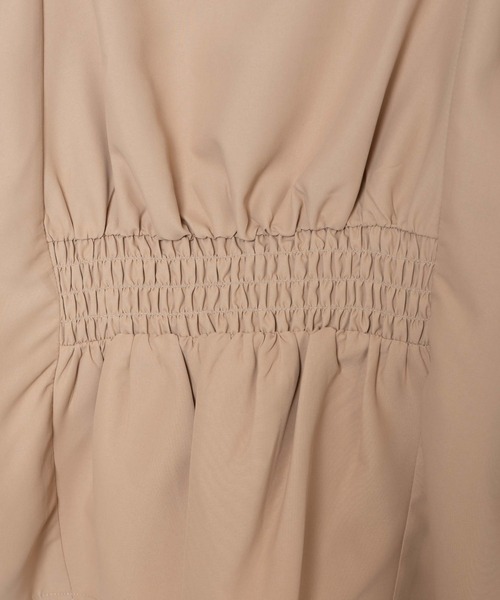 WEGO（ウィゴー）の「WEGO/パフスリーブブラウス（シャツ/ブラウス・レディース・ホワイト/ベージュ・FREE）」の4枚目の写真