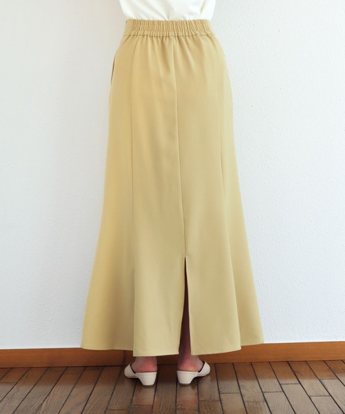 andme（アンドミー）の「とろみマーメイドスカート（スカート・レディース・ブラック/アイボリー/レッド/ローズ/イエロー/グレイッシュベージュ/パープル・M/L）」の13枚目の写真