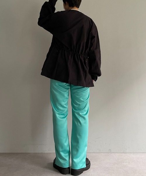 ROTHCO(ロスコ)の「【ROTHCO remake】ノーカラー BDU シャツ(Tシャツ/カットソー・レディース・ブラック/カーキ・FREE)」の17枚目の写真