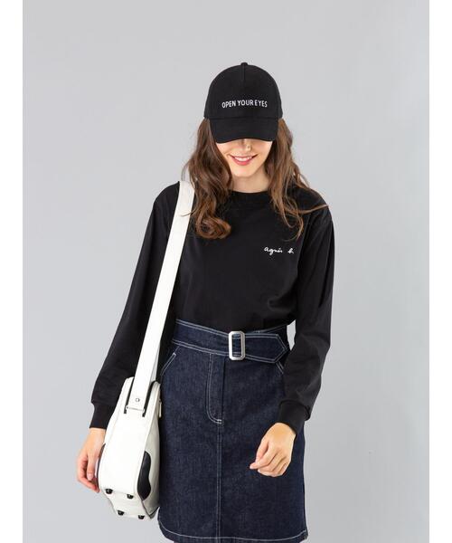 agnes b.（アニエスベー）の「S179 SWEAT スウェット（スウェット・レディース・ブラック・1/2/3）」の5枚目の写真