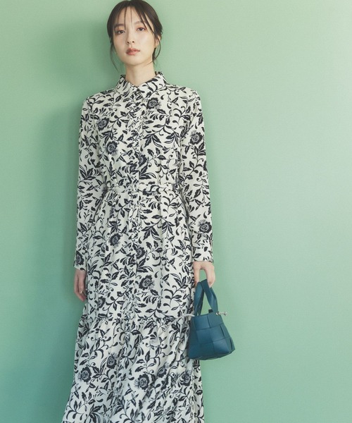 Andemiu（アンデミュウ）の「アソートフロントボタンワンピース167421（ワンピース・レディース・オレンジ/グリーン/その他8/その他9/ピンク/ダークグリーン・FREE）」の5枚目の写真