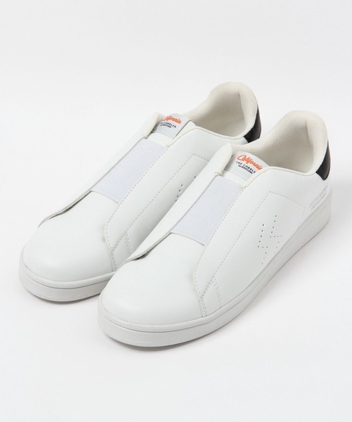 BAYFLOW(ベイフロー)の「スムーススリッポン(スリッポン・メンズ・ホワイト/ブラック・SMALL/MEDIUM)」の2枚目の写真